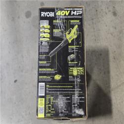 NEW!- RYOBI 40V HP Whisper Series 160 MPH 650 CFM Cordless Battery Leaf Blower Kit