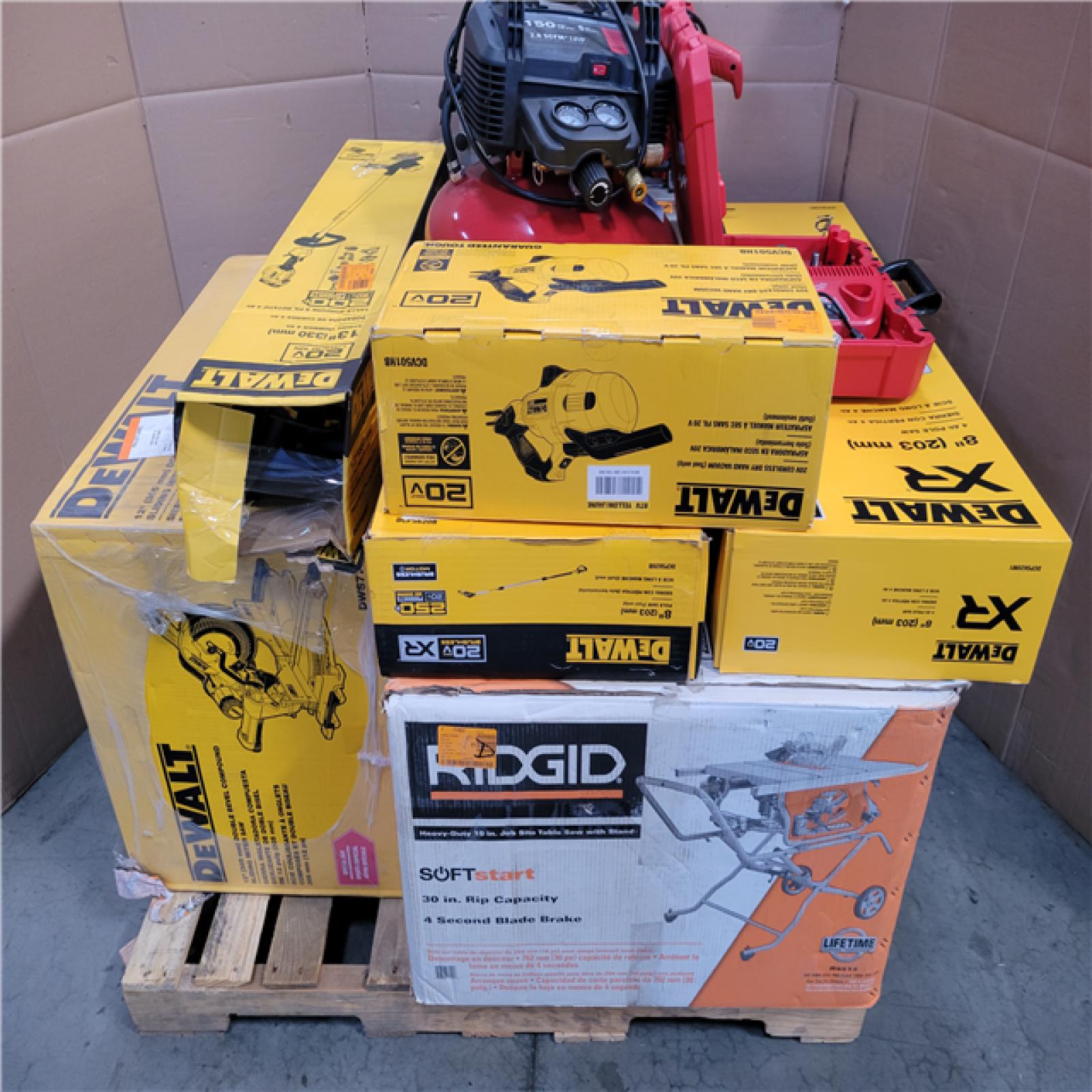 CALIFORNIA AS-IS TOOL PALLET