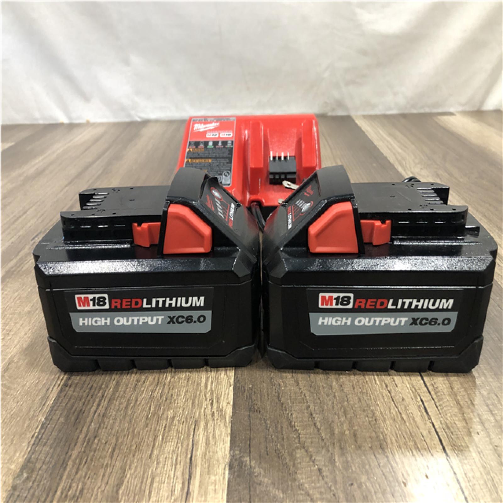 AS-IS Milwaukee 18-Volt Lithium-Ion High Output Starter Kit