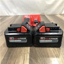 AS-IS Milwaukee 18-Volt Lithium-Ion High Output Starter Kit
