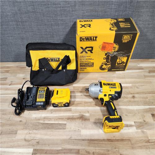 HOUSTON LOCATION - AS-IS DEWALT 20V MAX* XR 1/2 High Torque Impact Wrench W/ BATTERY & CHARGER