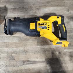 HOUSTON LOCATION - AS-IS DEWALT FLEXVOLT 60V MAX Cordless Brushless Reciprocating Saw Kit with (1) FLEXVOLT 9.0Ah Battery