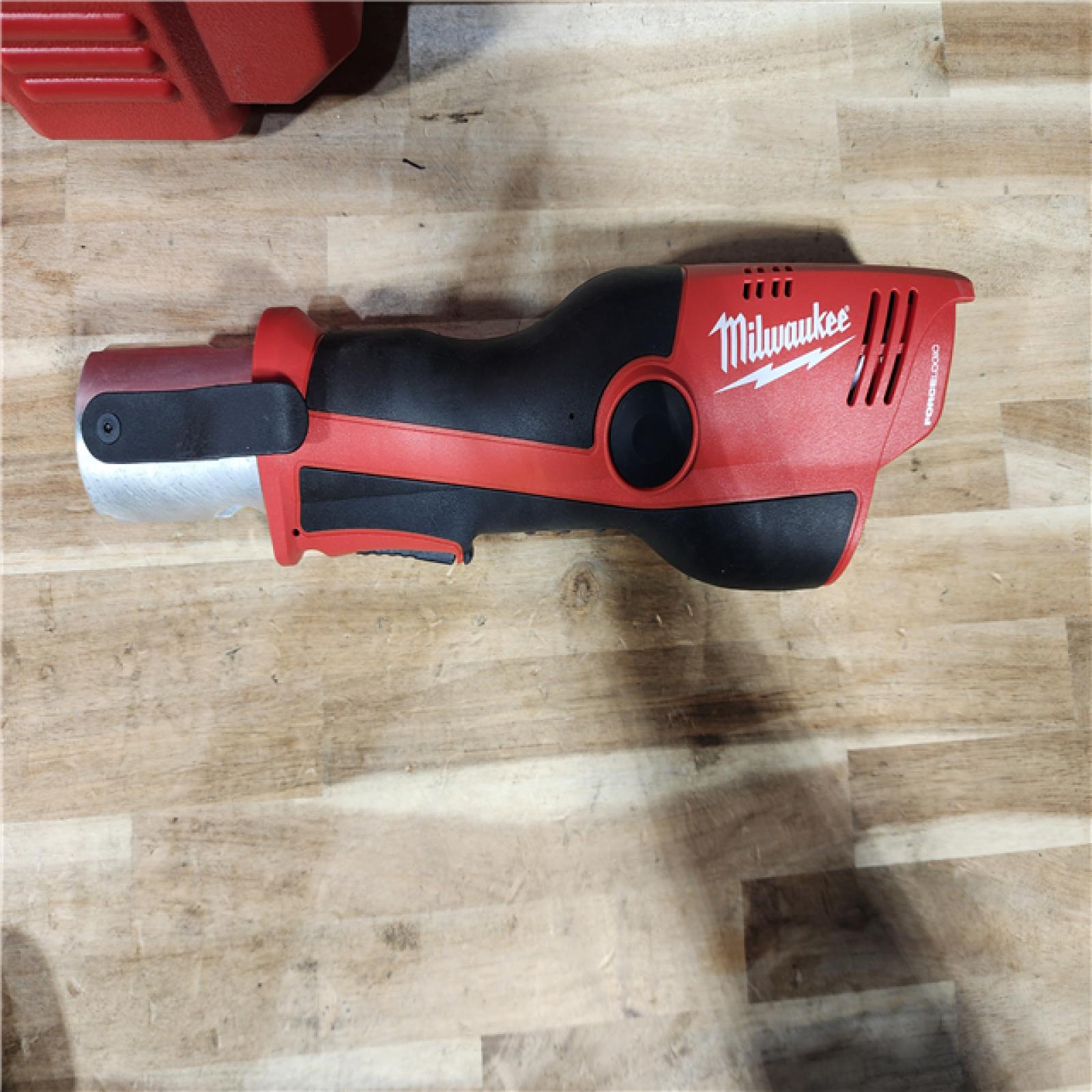 HOUSTON LOCATION - AS-IS (APPEARS LIKE NEW) M12 12-Volt Lithium-Ion Force Logic Cordless Press Tool Kit (3 Jaws Included) with Two 1.5 Ah Battery and Hard Case