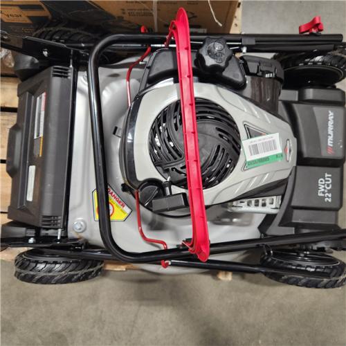 Dallas Location - As-Is Murray 22-Inch 2-in-1 Self-Propelled Gas Lawn Mower