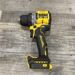 AS-IS DEWALT 20V XR Lithium-Ion Cordless Brushless 1/2 in. Drill/Driver Kit