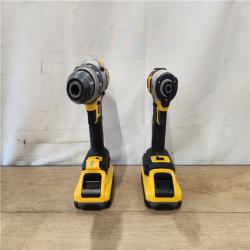 AS-IS- DEWALT 20V MAX Lithium-Ion Cordless 2-Tool Combo Kit