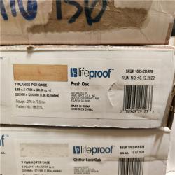 Phoenix Location Lifeproof Chiffon Lace Oak 6 MIL x 8.7 in. W x 48 in. L Click Lock Waterproof Luxury Vinyl Plank Flooring (260 sqft 13 case) (1 Fresh Oak 6 MIL)