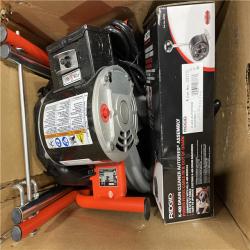 DALLAS LOCATION- AS-IS RIDGID K-400 AutoFeed Drain Cleaning Snake Auger 120-Volt Drum Machine
