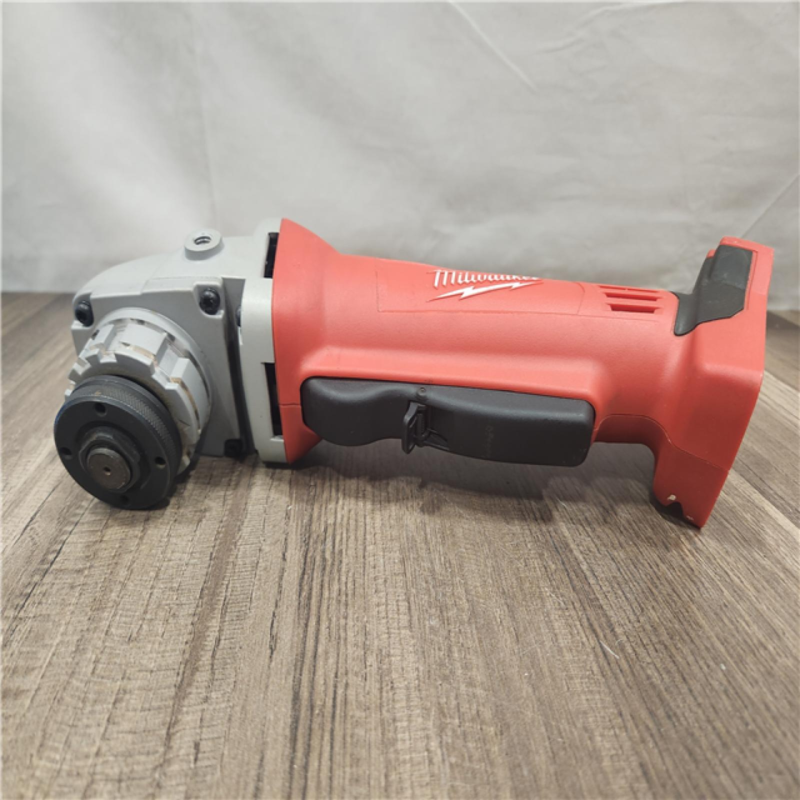 AS-IS- Milwaukee FUEL 18-Volt Lithium-Ion Brushless Cordless 4-1/2 in./5 in. Grinder W/Paddle Switch (Tool-Only)