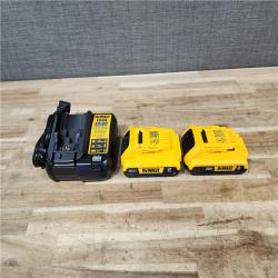 HOUSTON LOCATION - AS-IS DEWALT 2 TOOL COMBO KIT W/ (2) BATTERY & CHARGER