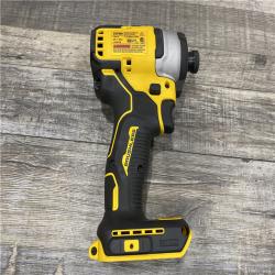 AS-IS DEWALT Atomic 20V Max Lithium-Ion Brushless Cordless Compact 1/4 in. Impact Driver Kit