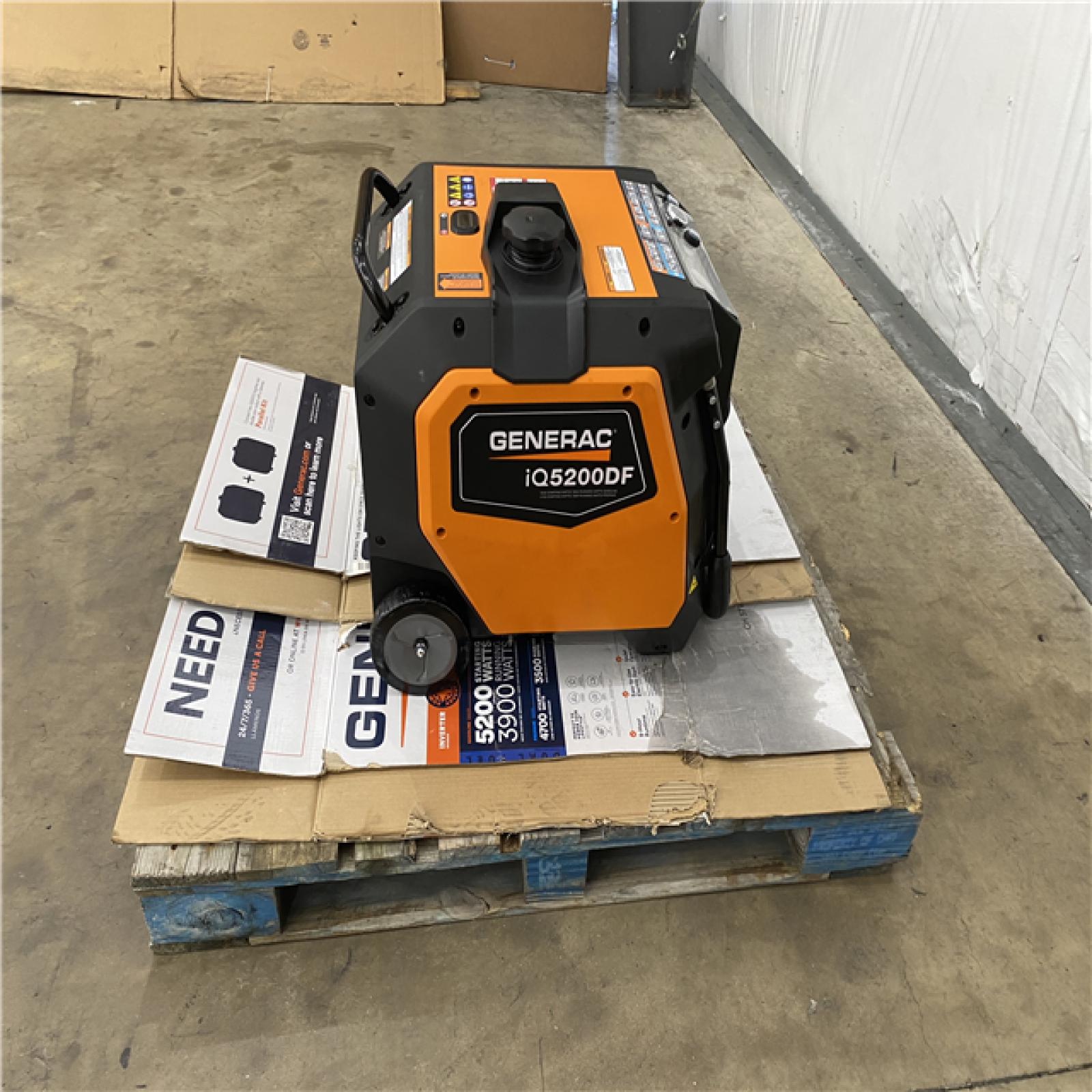 Houston Location - AS-is Generac iQ5200DF