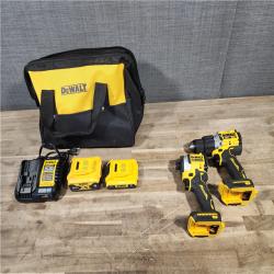 HOUSTON LOCATION - AS-IS DEWALT 2 TOOL COMBO KIT W/ (2) BATTERY & CHARGER
