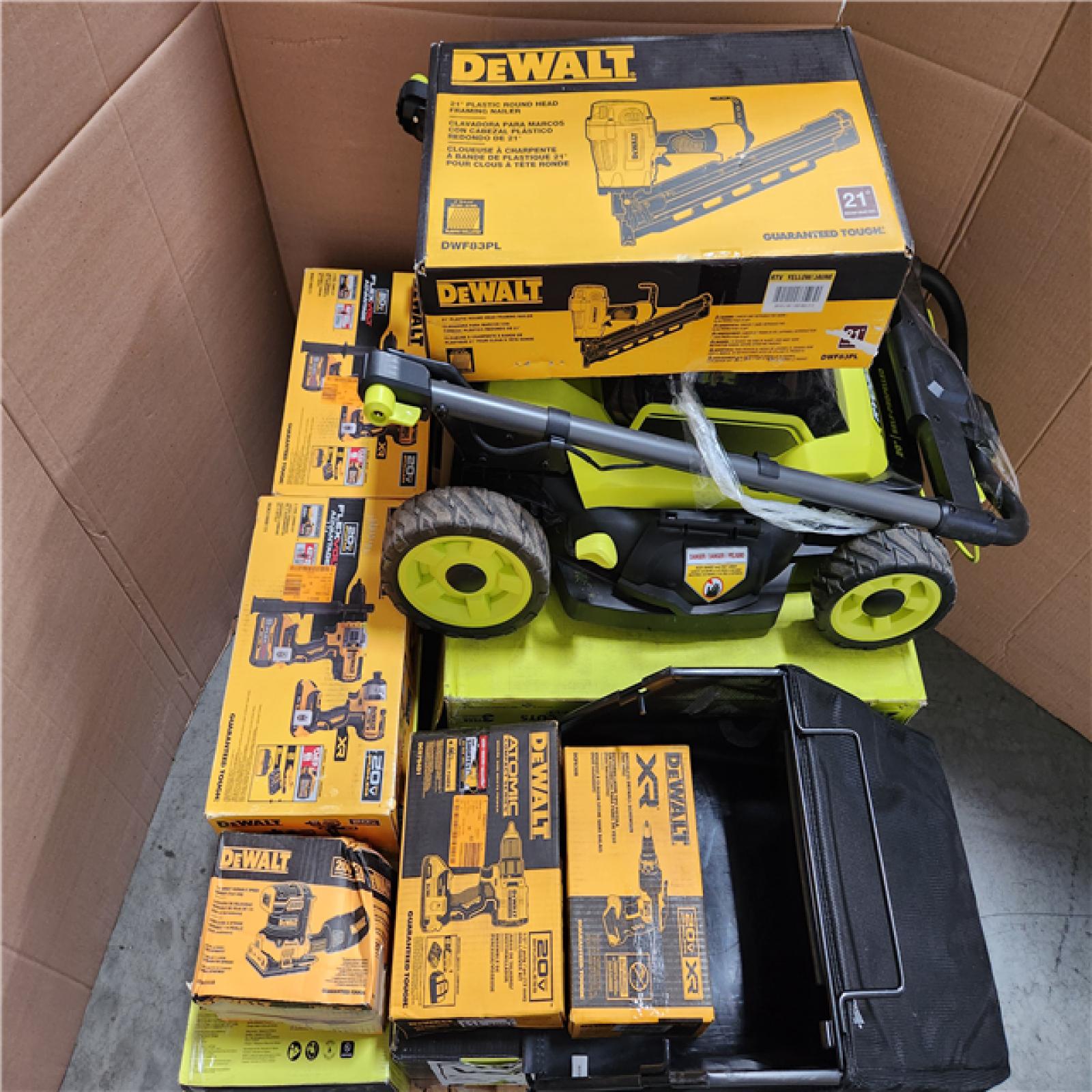 CALIFORNIA AS-IS TOOL PALLET