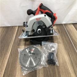AS-IS Milwaukee 18V Lithium-Ion Cordless 6-1/2 in. Circular Saw (Tool-Only)