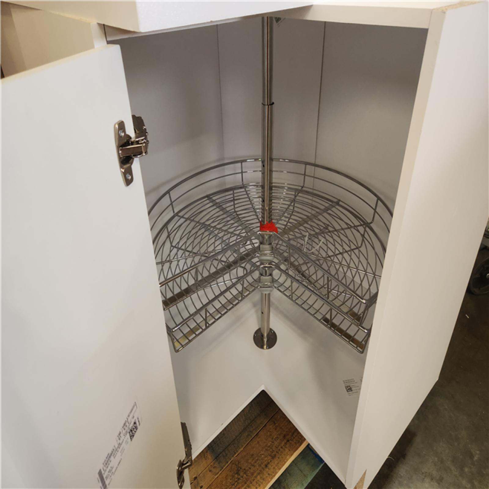 Phoenix Mixed Hampton Bay Designer Series Edgeley Assembled Kitchen Cabinets in White (4-Cabinets)