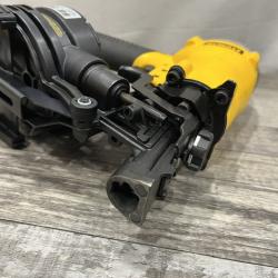 AS-IS DEWALT 1-3/4 in. 15 Degree Pneumatic Coil Roofing Nailer