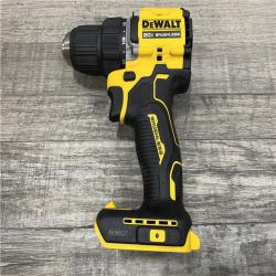 AS-IS DEWALT Atomic 20V Lithium-Ion Cordless Compact 1/2 in. Drill/Driver Kit