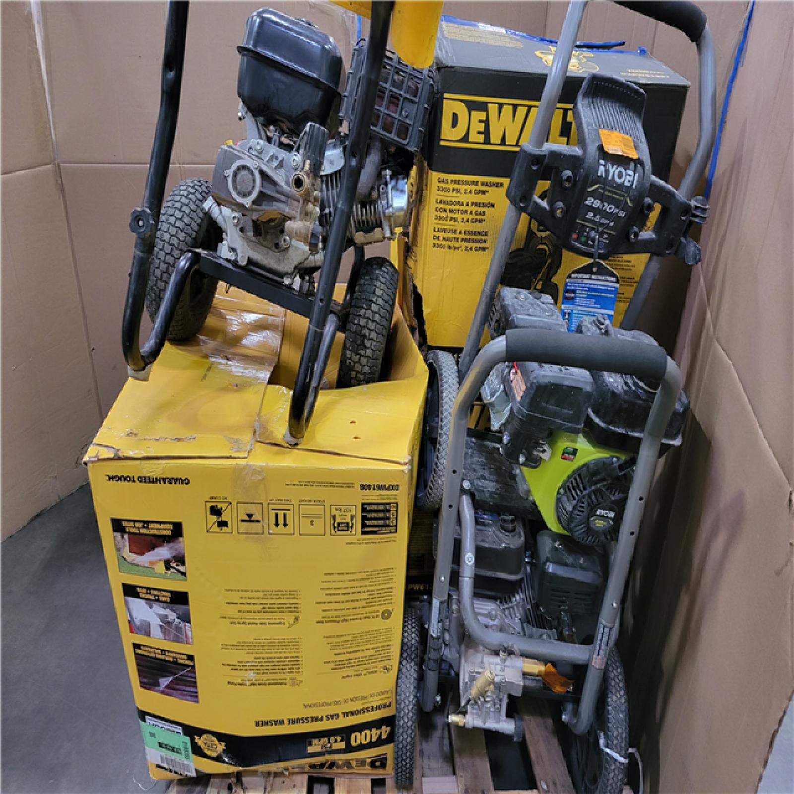CALIFORNIA AS-IS OUTDOOR POWER EQUIPMENT