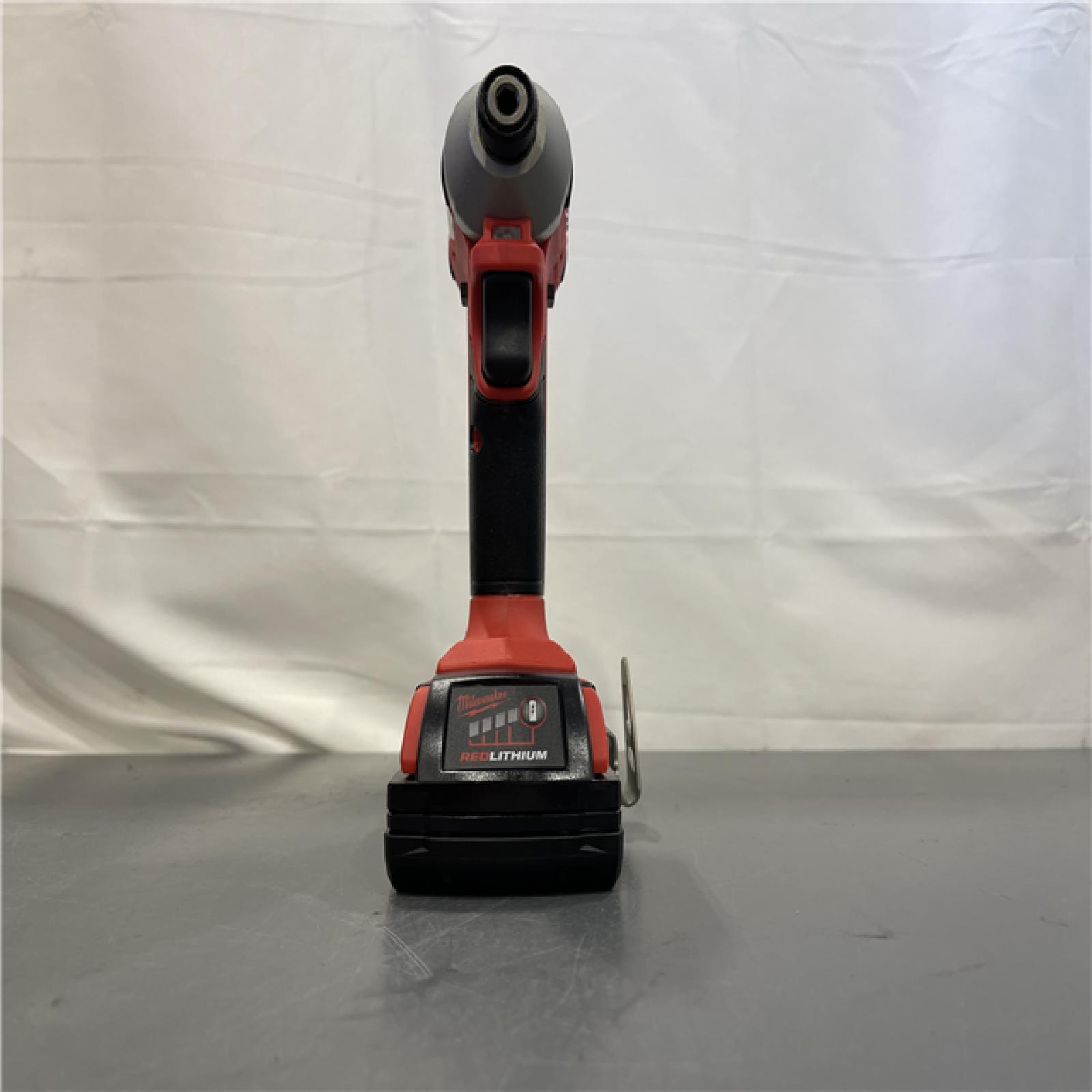 AS-IS - Milwaukee M18 Compact Brushless 1/4  Hex Impact Driver Kit