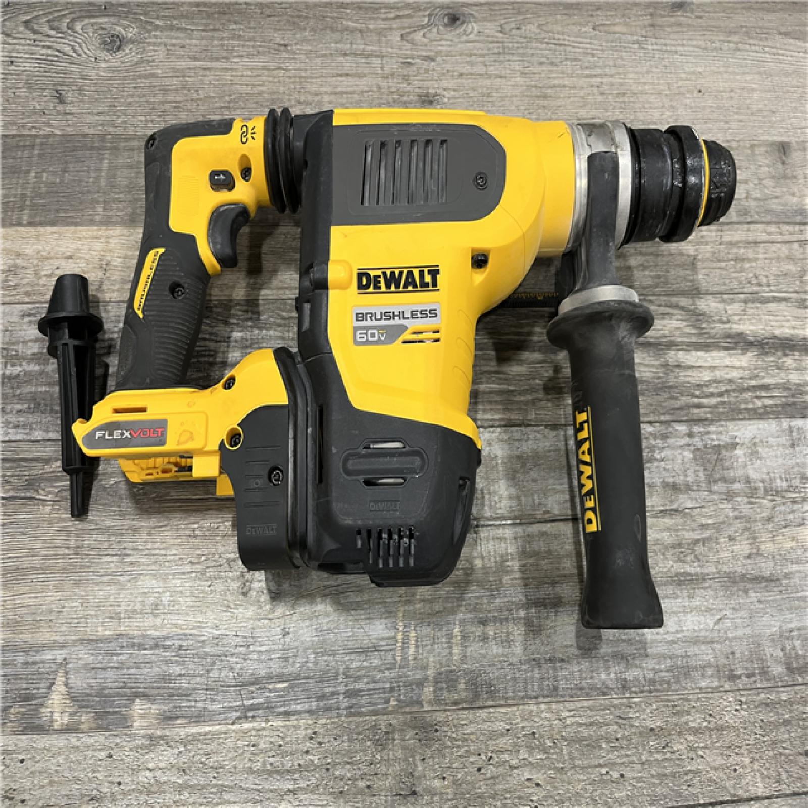 AS-IS DEWALT FLEXVOLT 60V MAX Cordless 1-1/4 in. SDS Plus Rotary Hammer (Tool Only)