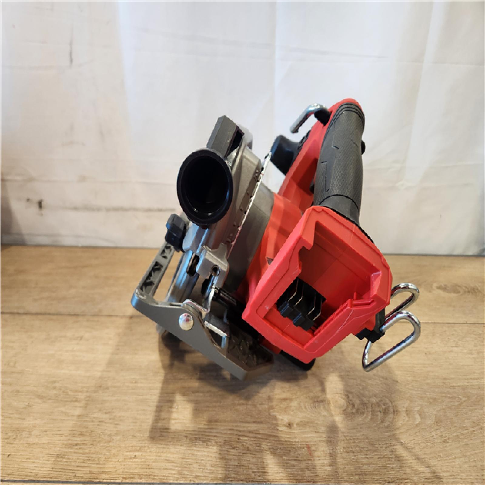 AS-IS- Milwaukee FUEL 18V Lithium-Ion Brushless Cordless 6-1/2 in. Circular Saw (Tool-Only)