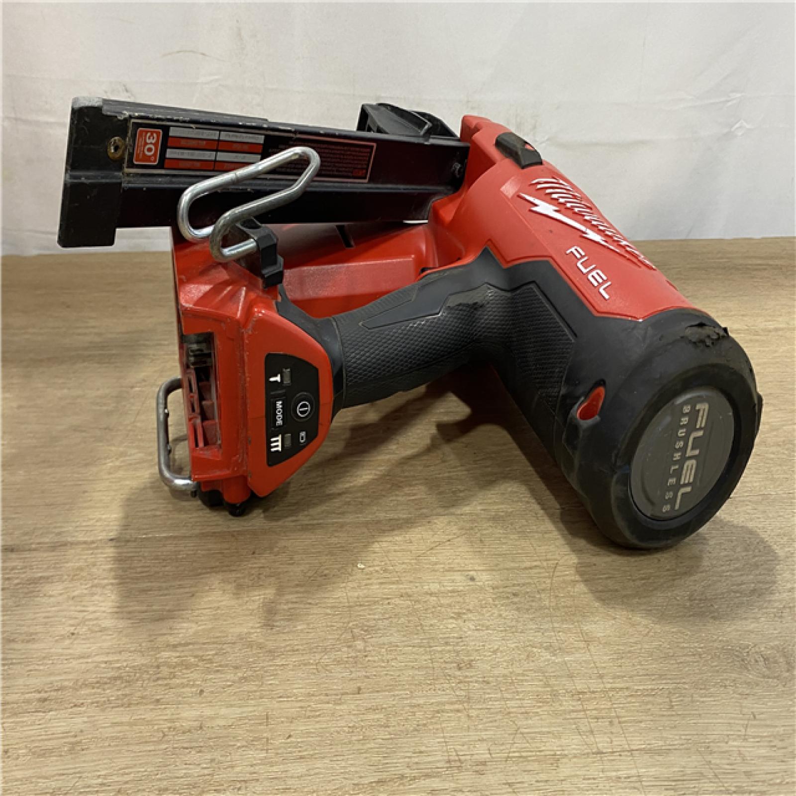 AS-IS Milwaukee FUEL 3-1/2 in. 18-Volt 30-Degree Lithium-Ion Brushless Cordless Framing Nailer (Tool-Only)