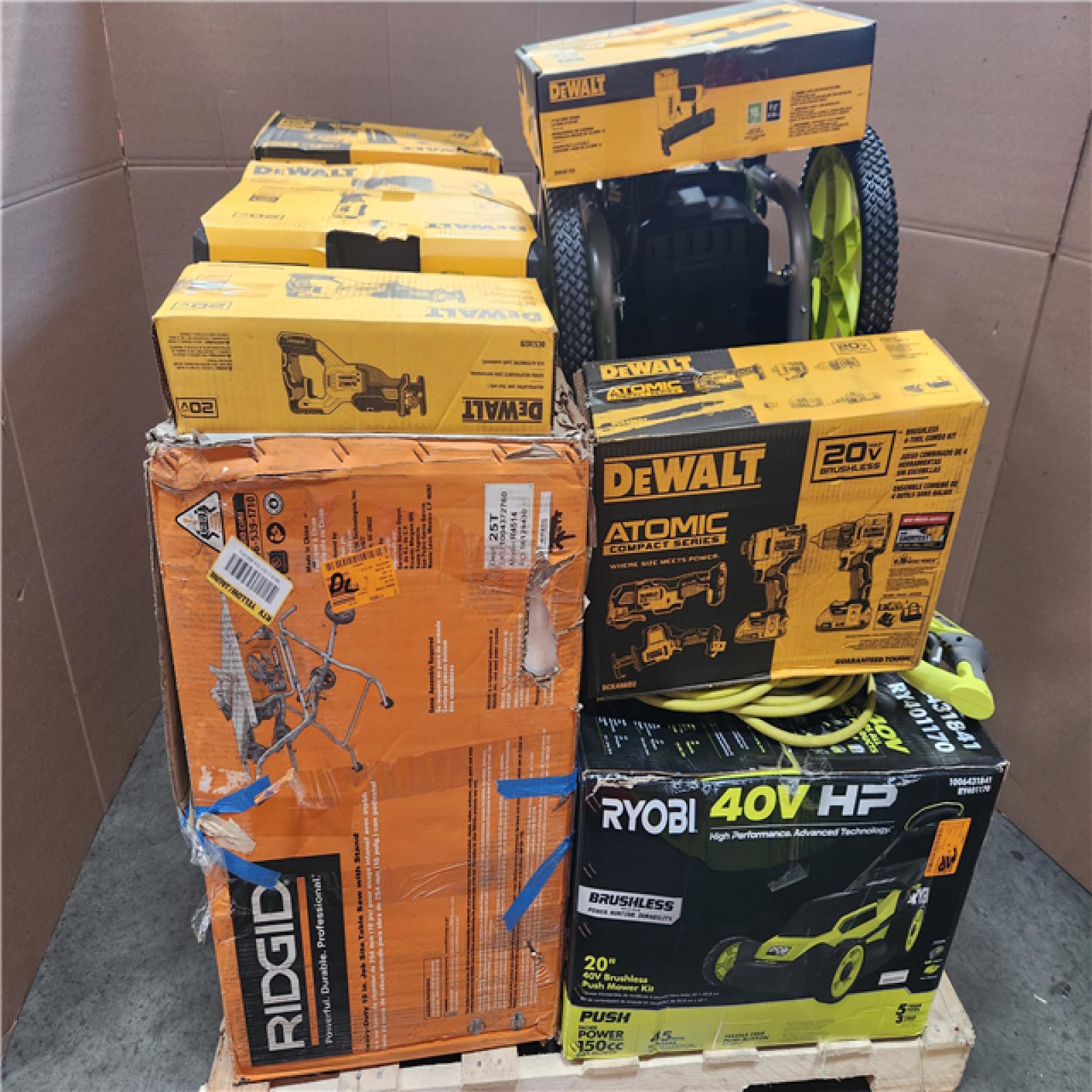 CALIFORNIA AS-IS TOOL PALLET