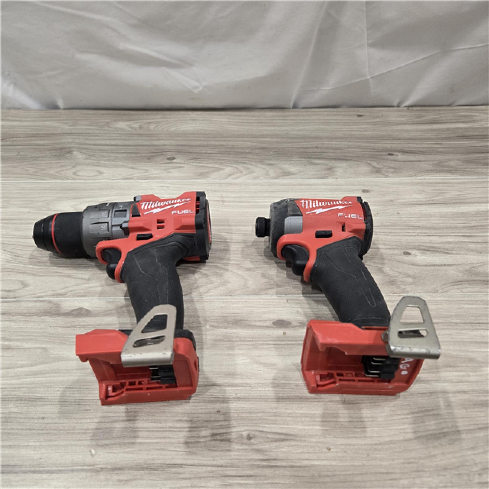 AS-IS MILWAUKEE FUEL 18V Cordless Hammer Drill and Impact Driver Combo Kit
