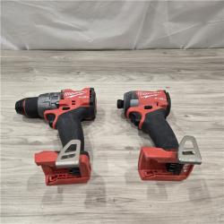 AS-IS MILWAUKEE FUEL 18V Cordless Hammer Drill and Impact Driver Combo Kit