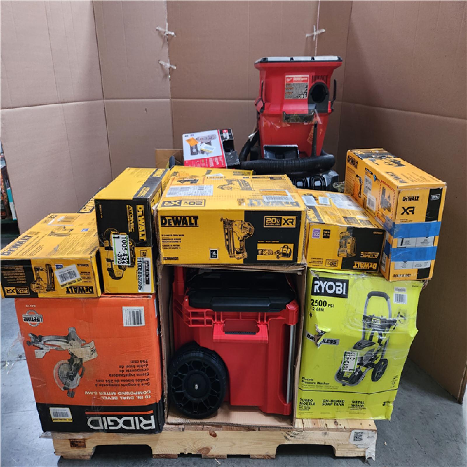 CALIFORNIA AS-IS TOOL PALLET