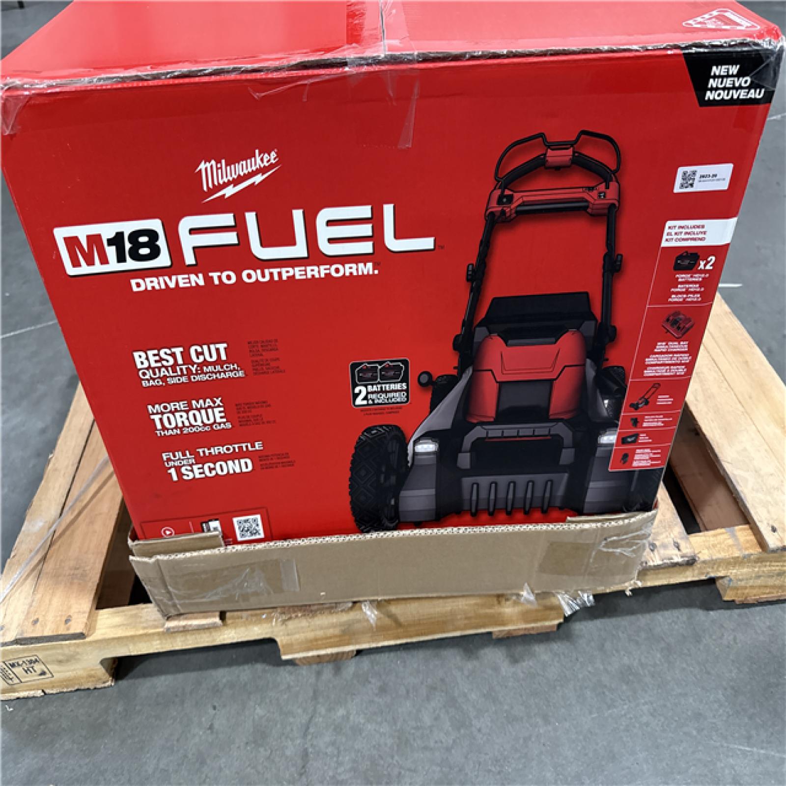 California NEW Milwaukee M18 Fuel Self-Propelled Mower