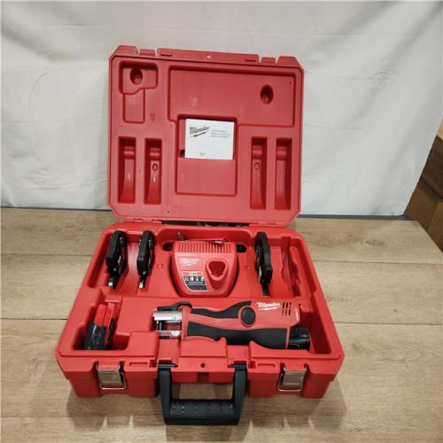 AS-IS- Milwaukee M12 12-Volt Lithium-Ion Force Logic Cordless Press Tool Kit