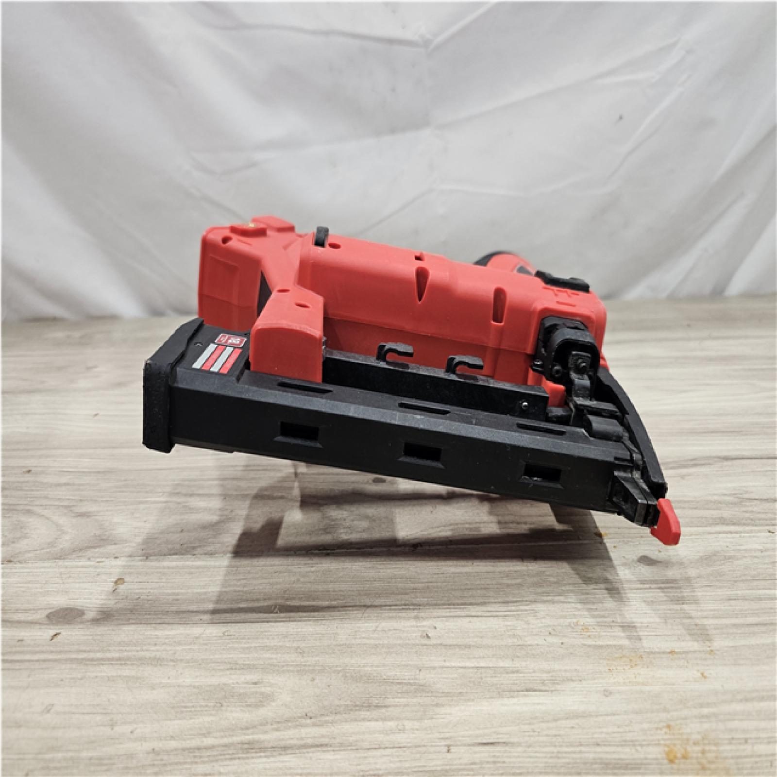 AS-IS Milwaukee FUEL 18-Volt Lithium-Ion Brushless Cordless 18-Gauge 1/4 in. Narrow Crown Stapler (Tool-Only)