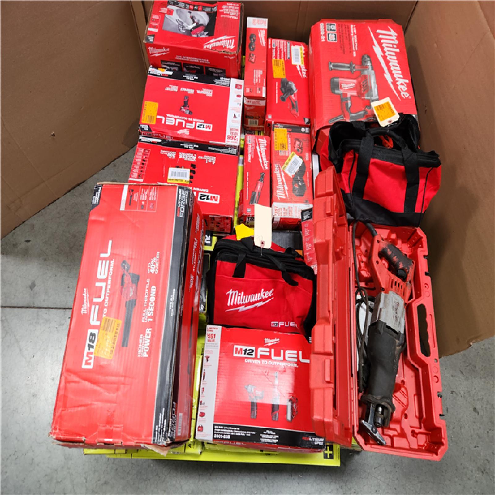 CALIFORNIA AS-IS TOOL PALLET