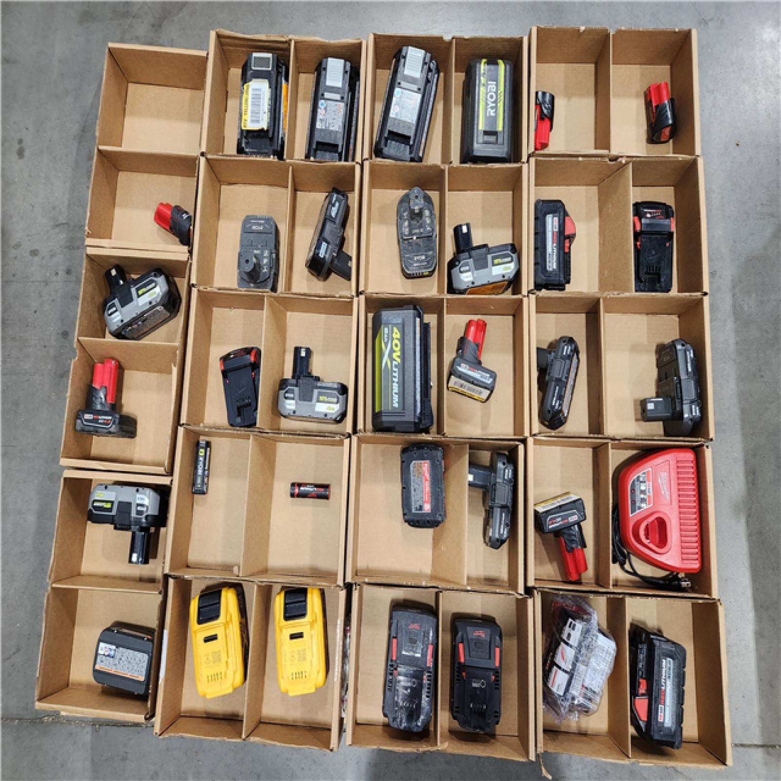 DALLAS LOCATION- AS-IS BATTERY PALLET