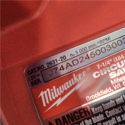 AS-IS Milwaukee 7-1/4 18V Circular Saw 2631-20 (Bare Tool)