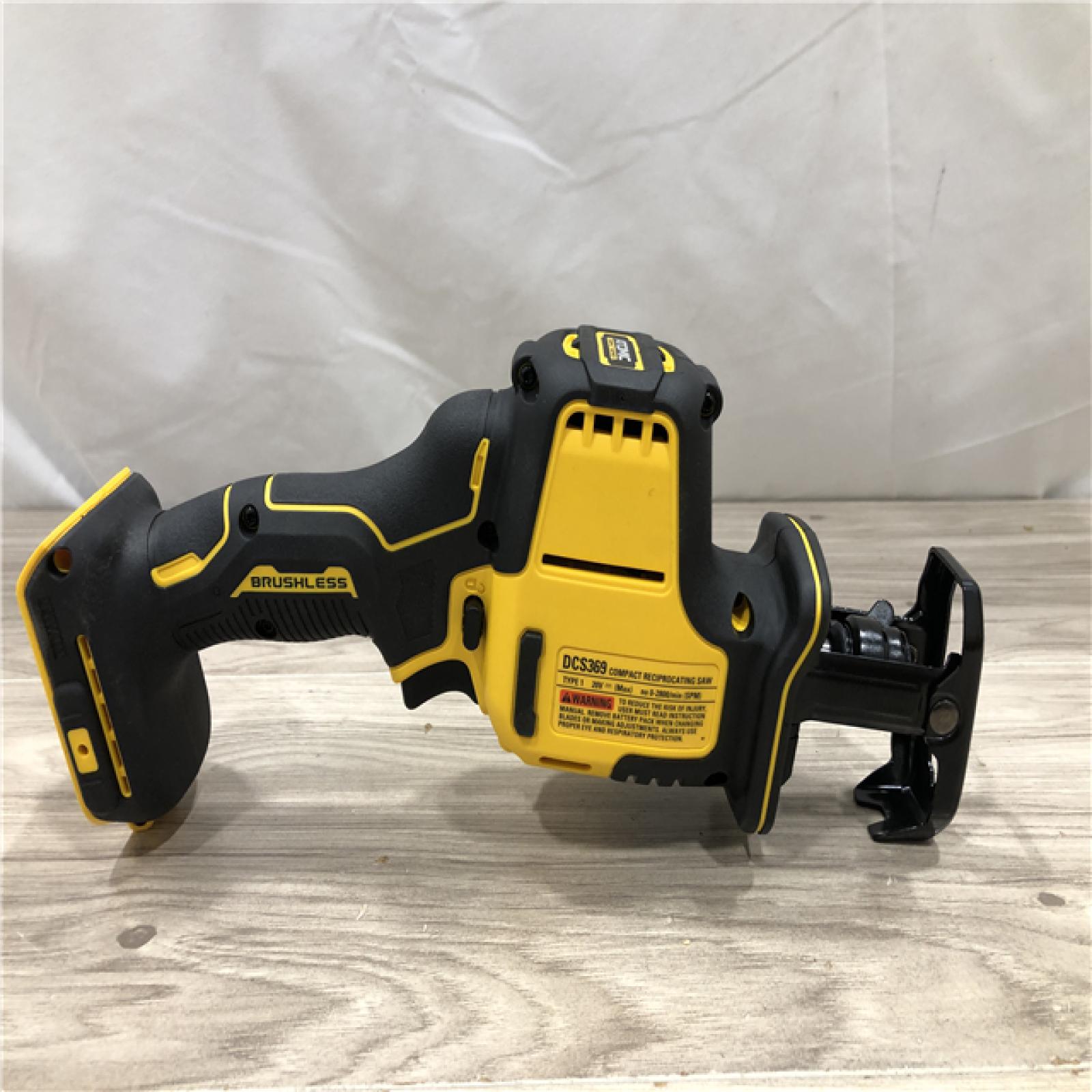 AS-IS DEWALT ATOMIC 20V MAX Cordless Compact Reciprocating Saw (Tool Only)