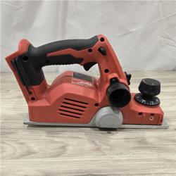 AS-IS Milwaukee M18 18V Cordless 3-1/4 in. Planer (Tool-Only)