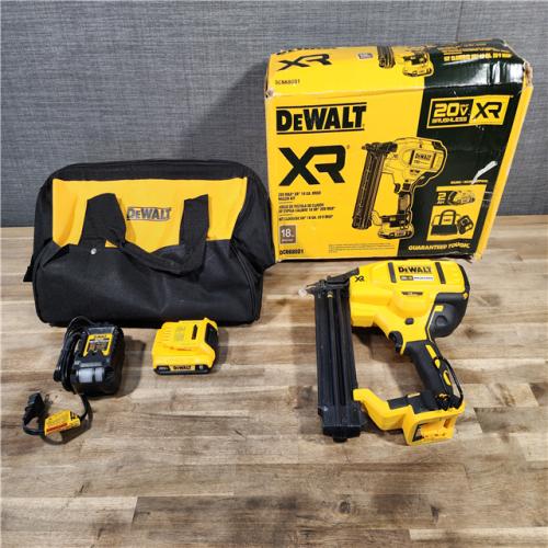 HOUSTON LOCATION - AS-IS DEWALT 20V MAX XR 18 Gauge Brad Nailer Kit