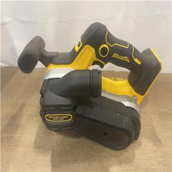 AS-IS DEWALT 20V MAX* XR Brushless Cordless Belt Sander (Tool-Only)