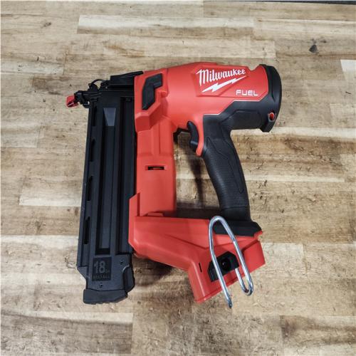 HOUSTON LOCATION - AS - IS Milwaukee FUEL 18-Volt Lithium-Ion Brushless Cordless Gen II 18-Gauge Brad Nailer (Tool-Only)