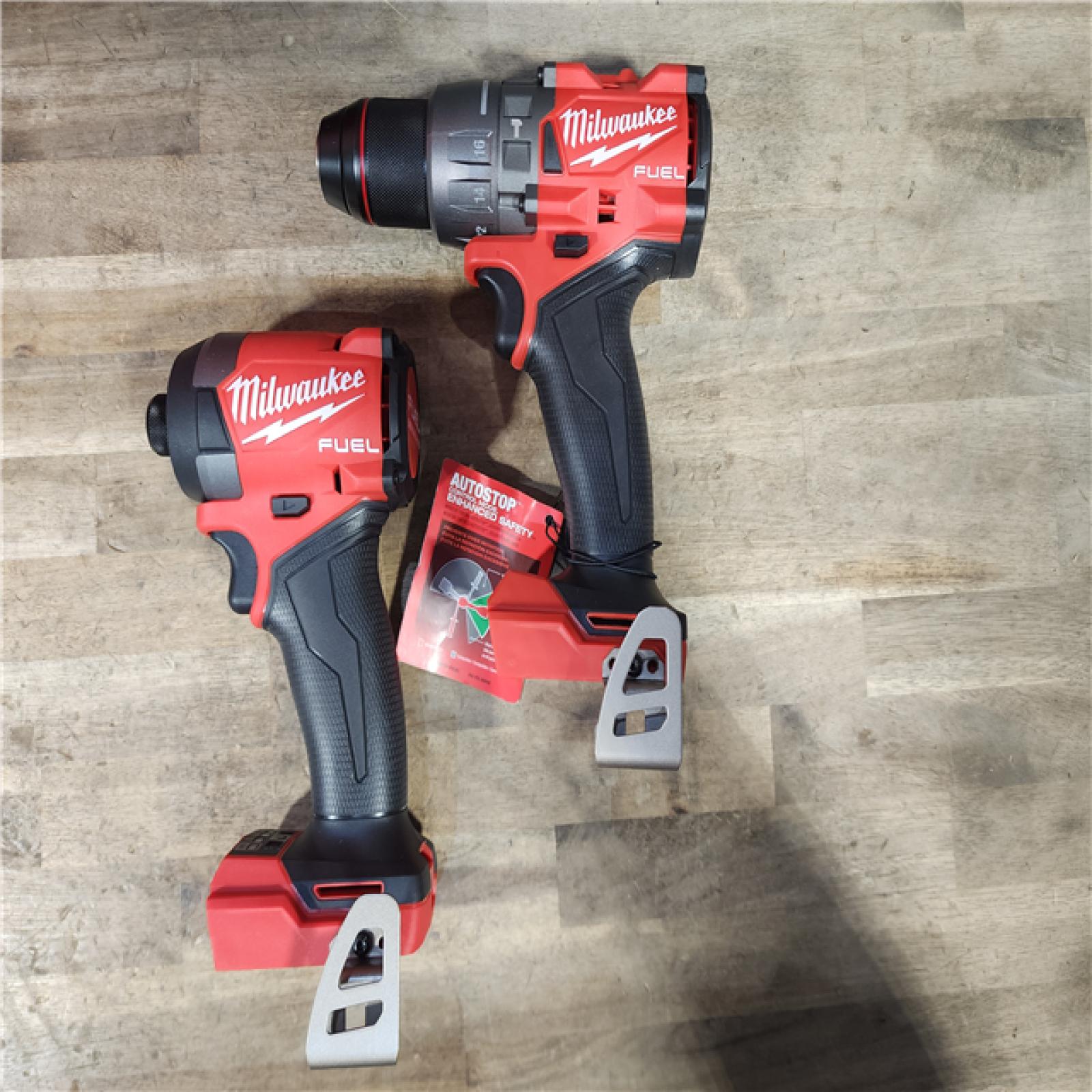 HOUSTON LOCATION - AS-IS (APPEARS LIKE NEW) M18 FUEL 18V Lithium-Ion Brushless Cordless Hammer Drill and Impact Driver Combo Kit (2-Tool) with 2 Batteries