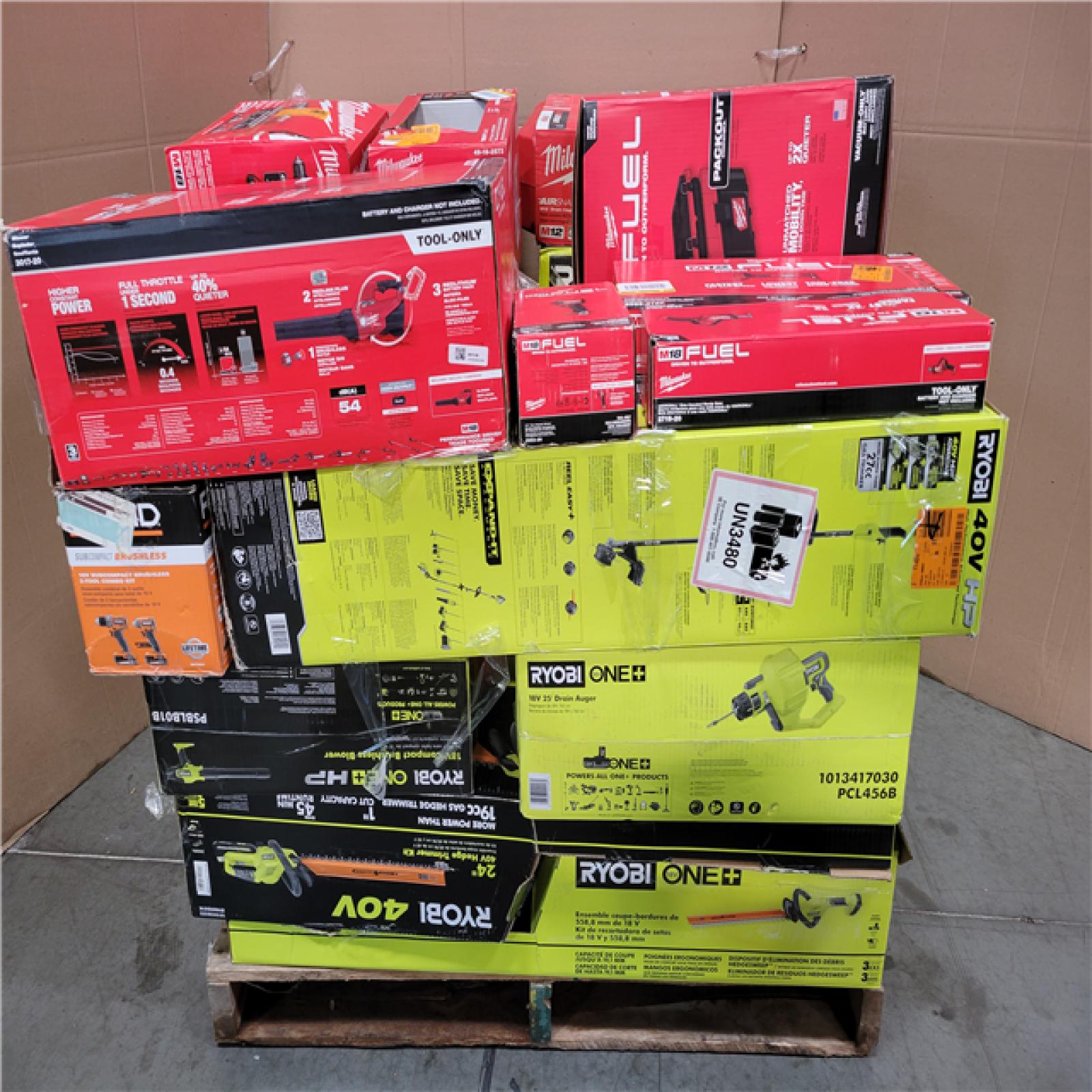 CALIFORNIA AS-IS TOOL PALLET