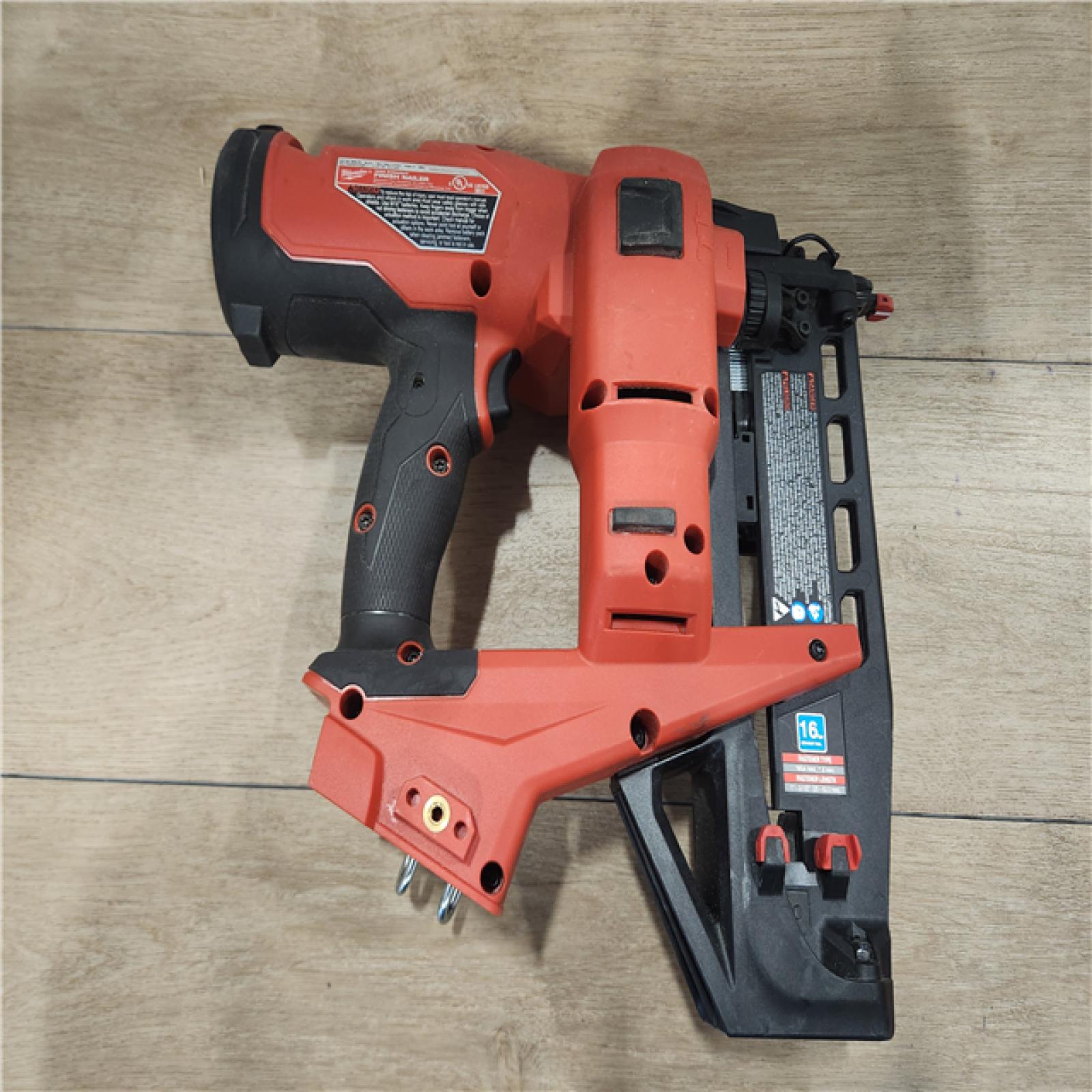 AS-IS- Milwaukee Tool Cordless Finish Nail Gun 18 V