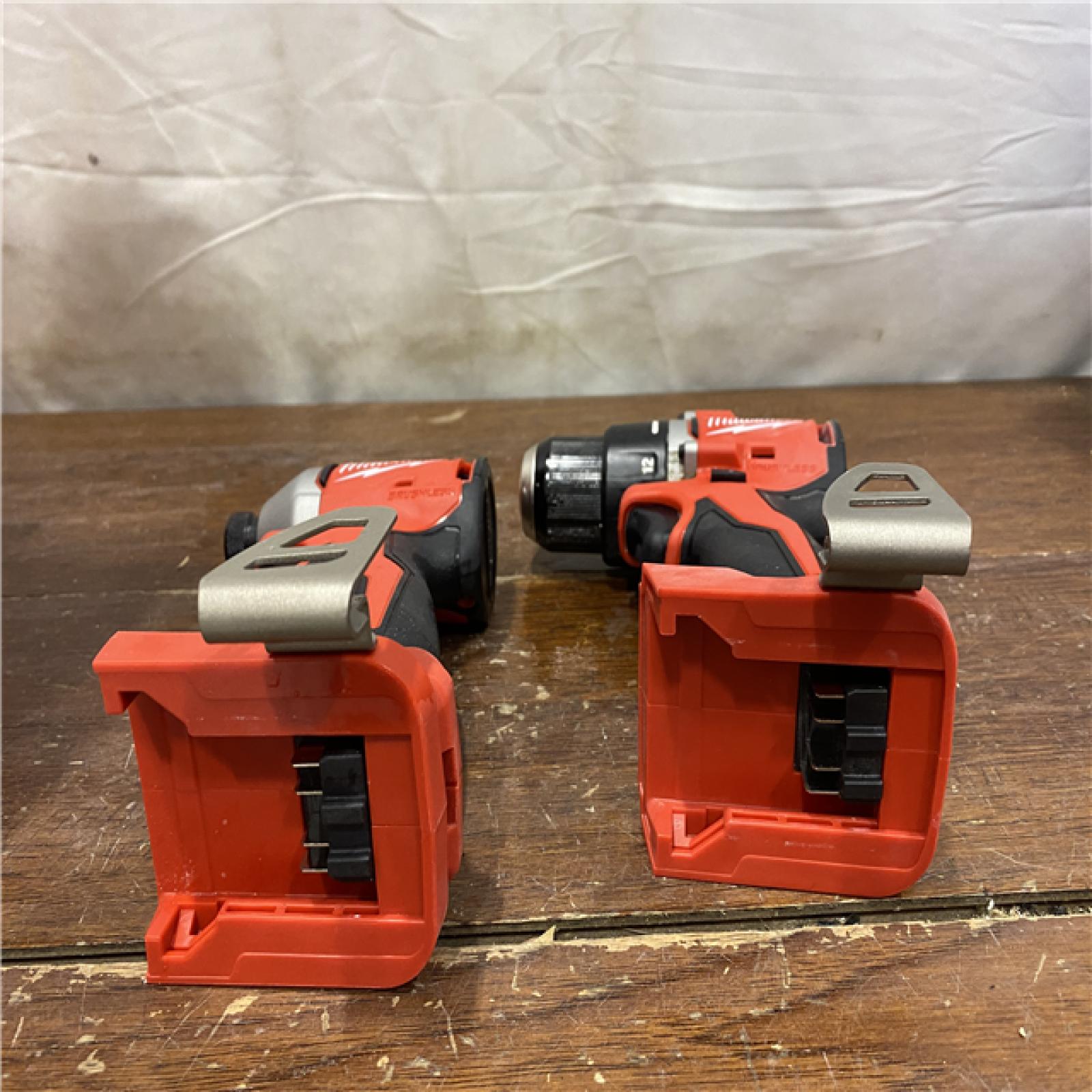 AS-IS  Milwaukee M18 Compact Brushless 2-Tool Combo Kit