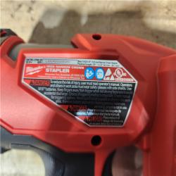 HOUSTON LOCATION - AS - IS Milwaukee FUEL 18-Volt Lithium-Ion Brushless Cordless 18-Gauge 1/4 in. Narrow Crown Stapler (Tool-Only)