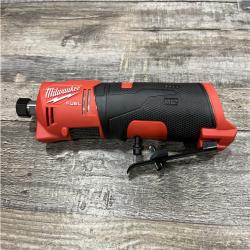 AS-IS Milwaukee  FUEL 12V Lithium-Ion Brushless Cordless 1/4 in. Straight Die Grinder Kit