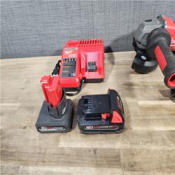 HOUSTON LOCATION - AS-IS MILWAUKEE 3 TOOL COMBO KIT W/ (2) BATTERY & CHARGER