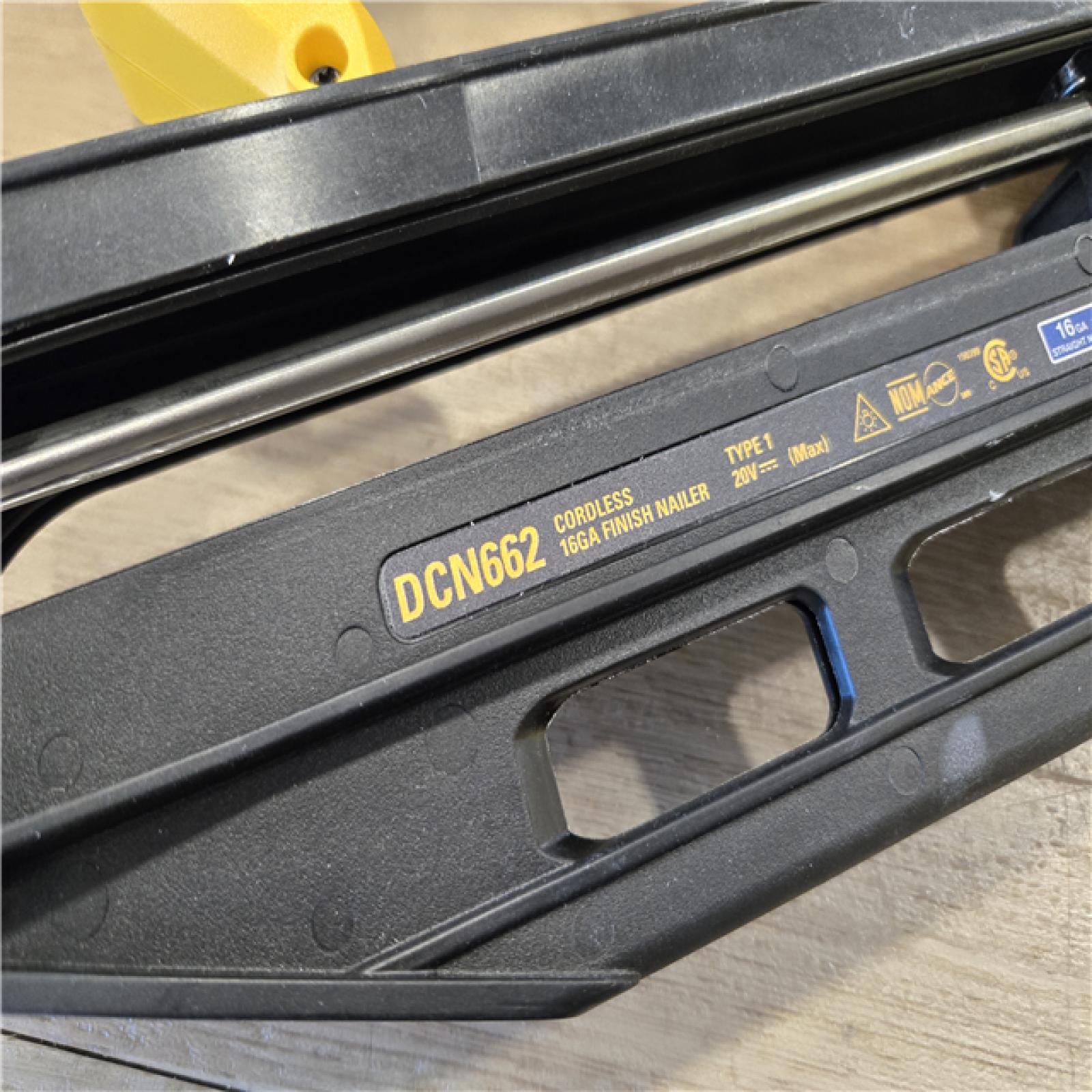AS-IS DEWALT 20V MAX XR 16-Gauge Cordless Finish Nailer (Tool Only)